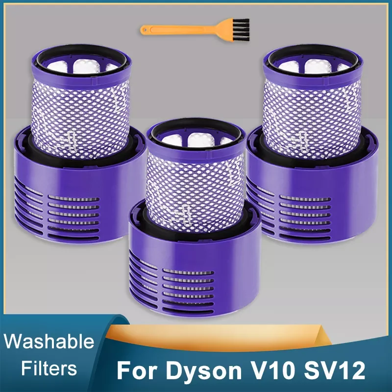 Washable Replacement Filters for Dyson V10 SV12 Cyclone Animal Absolute Total Clean Vacuum Cleaner Parts
Washable Replacement Filters for Dyson V10 SV12 Cyclone Animal Absolute Total Clean Vacuum Cleaner Parts