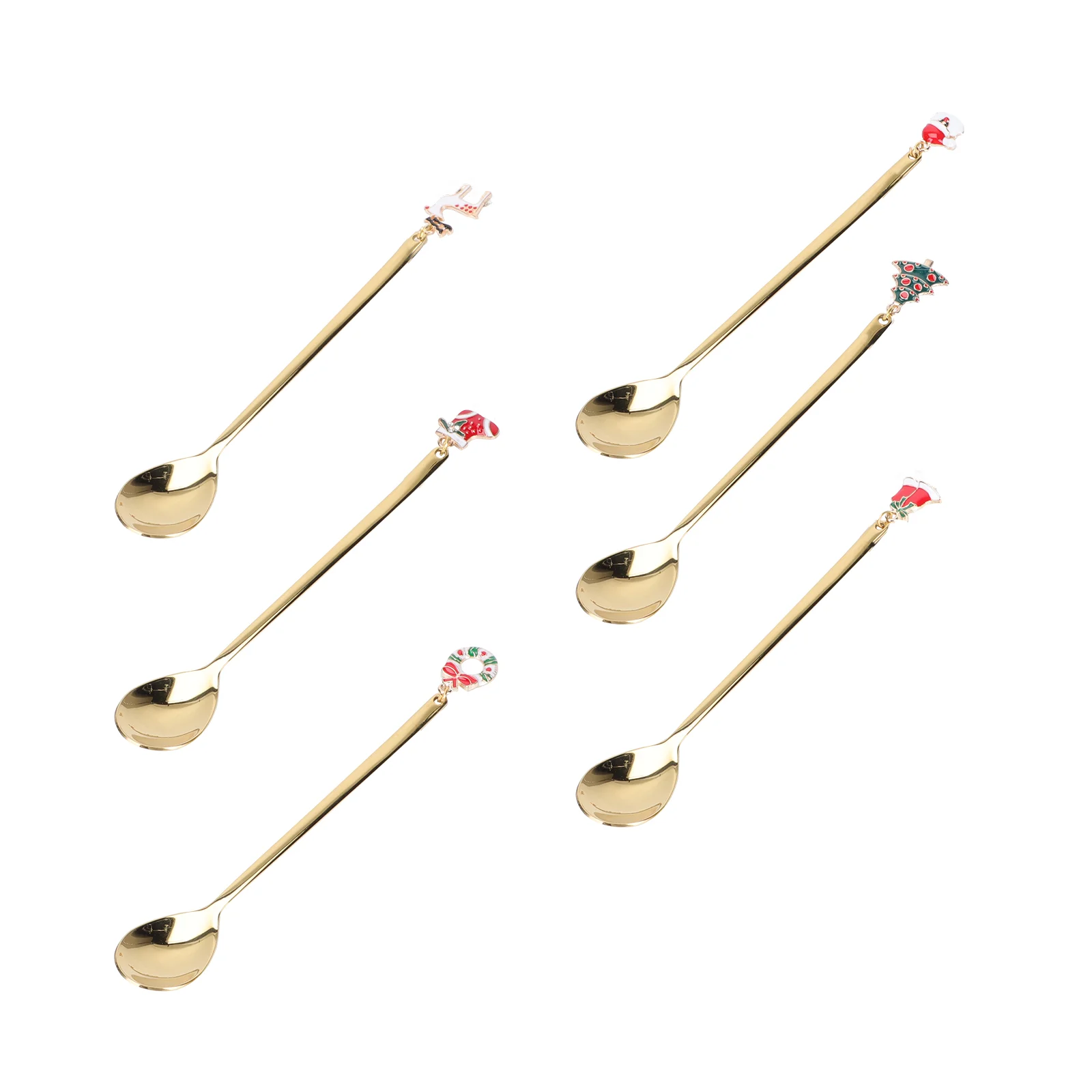 Spoons Coffee Dessert Gifts Household Tea Cake Tasting Decorative Spoon Seasoning Kitchensmall Scoop Steel Stainless Christmas
Spoons Coffee Dessert Gifts Household Tea Cake Tasting Decorative Spoon Seasoning Kitchensmall Scoop Steel Stainless Christmas