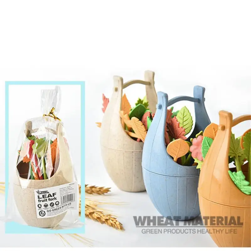 Mini Wooden Barrel Fruit Fork Set Snack Small Fork Leaves Dessert Two Toothed Fork Include Barrel
Mini Wooden Barrel Fruit Fork Set Snack Small Fork Leaves Dessert Two Toothed Fork Include Barrel