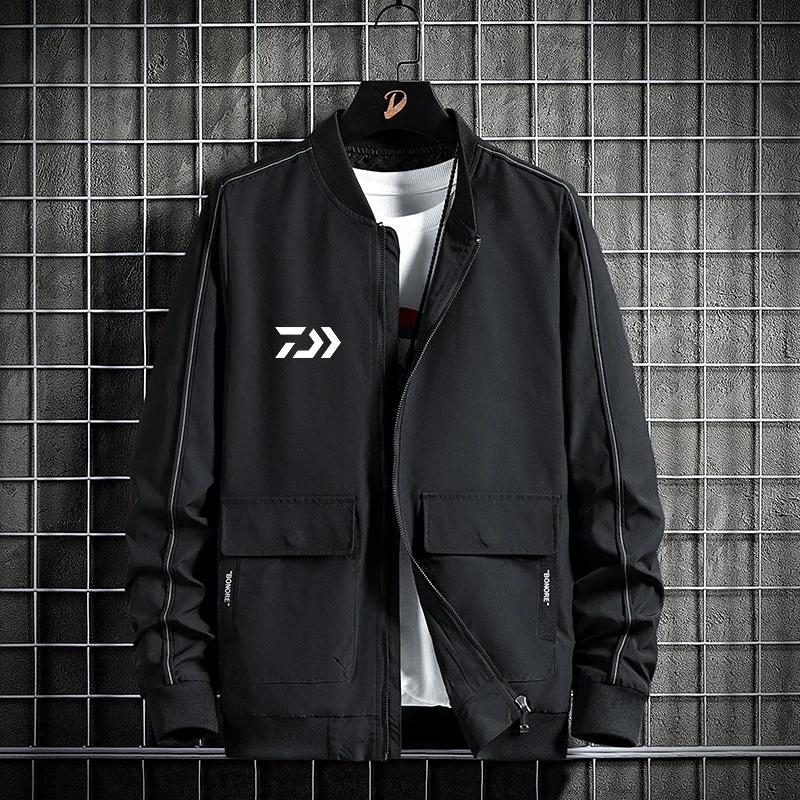 DAIWA Men's Fishing Jacket Men's Spring/Fall 2022 New Youth Workwear Light Jacket Solid Color Zipper Baseball Jacket
DAIWA Men's Fishing Jacket Men's Spring/Fall 2022 New Youth Workwear Light Jacket Solid Color Zipper Baseball Jacket