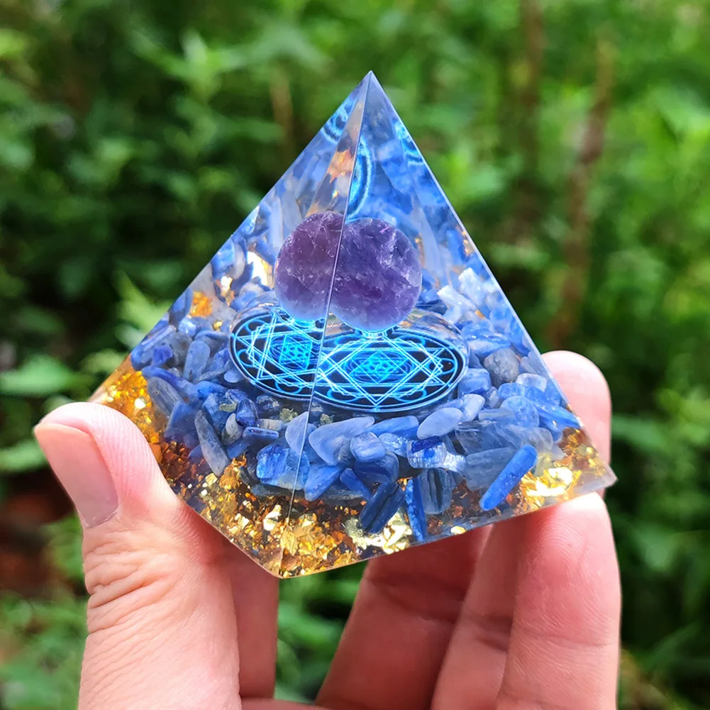 6cm Natural Stone Orgonite Pyramid Crystals Orgone Energy Generator Healing Reiki Chakra Meditation Ornaments Crafts Art Decor
6cm Natural Stone Orgonite Pyramid Crystals Orgone Energy Generator Healing Reiki Chakra Meditation Ornaments Crafts Art Decor