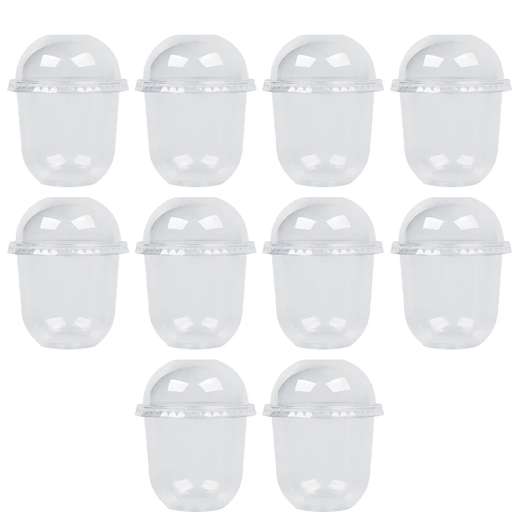 10 Sets U-cup Plastic Milk Tea Mini Paper Cups Dessert Clear Juice Cake Lid Pet Beverage Disposable Individual
10 Sets U-cup Plastic Milk Tea Mini Paper Cups Dessert Clear Juice Cake Lid Pet Beverage Disposable Individual