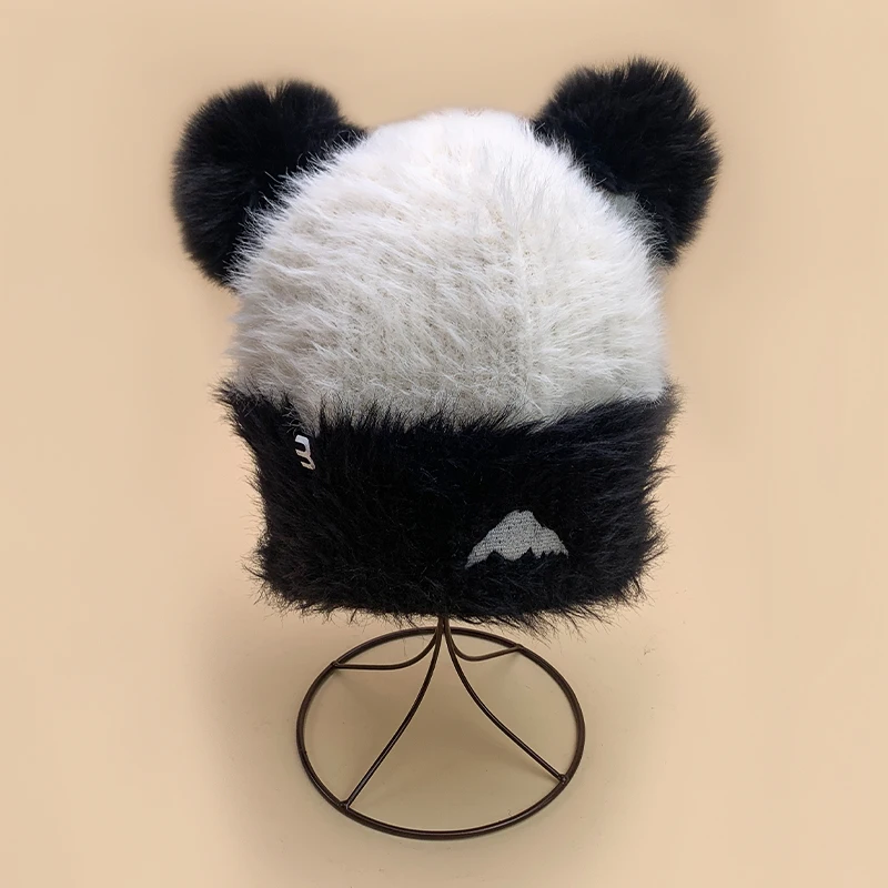 Bucket Hats Panda Color Matching Plush New Warm Fashion Men Women Cotton Autumn and Winter Versatile Soft Montage Cute Loose 
Bucket Hats Panda Color Matching Plush New Warm Fashion Men Women Cotton Autumn and Winter Versatile Soft Montage Cute Loose