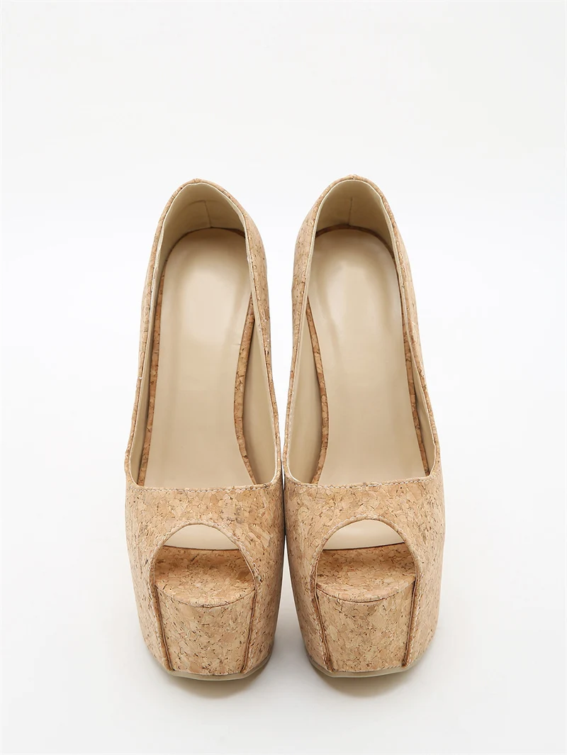 Женская обувь, модные женские Босоножки с открытым носком на высокой платформе
Женская обувь, модные женские Босоножки с открытым носком на высокой платформе