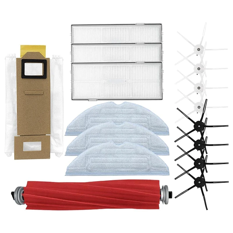 Main Brush Mop Cloth Side Brush Filter Dust Bag Accessories For Roborock S7 T7S T7PLUS Vacuum Cleaner Spare Parts
Main Brush Mop Cloth Side Brush Filter Dust Bag Accessories For Roborock S7 T7S T7PLUS Vacuum Cleaner Spare Parts