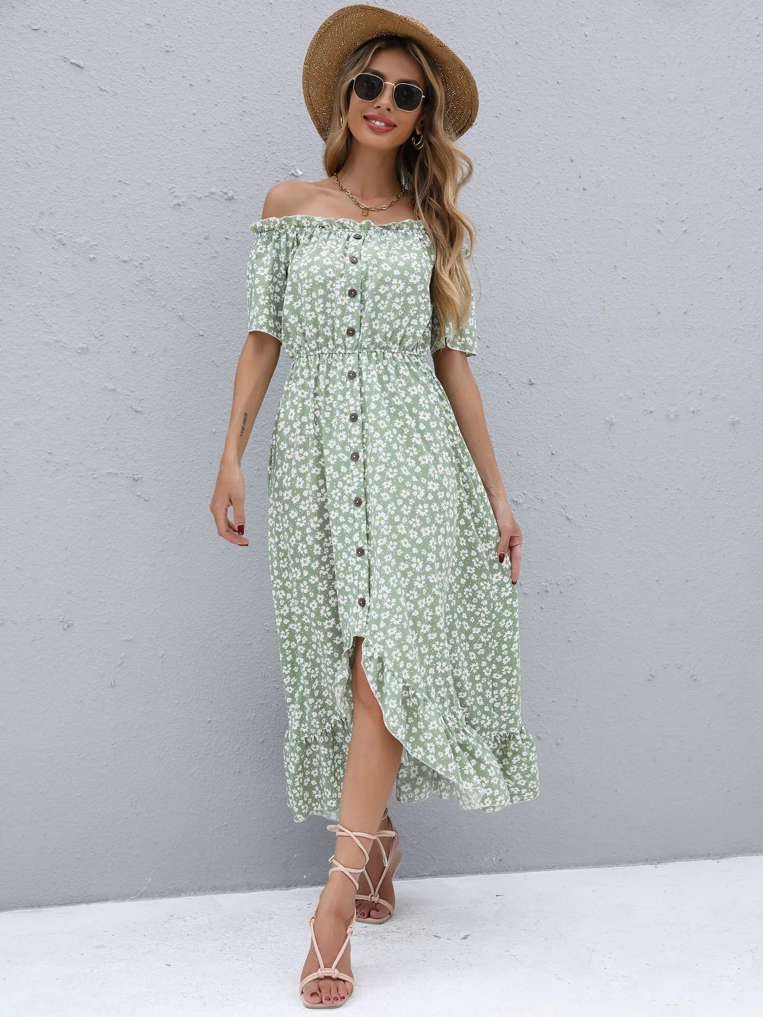 Ladies Boho Summer Dress Women Sexy Backless Off Shoulder Casual Loose Holiday Beach Dress Women Sundress Female Robe
Ladies Boho Summer Dress Women Sexy Backless Off Shoulder Casual Loose Holiday Beach Dress Women Sundress Female Robe