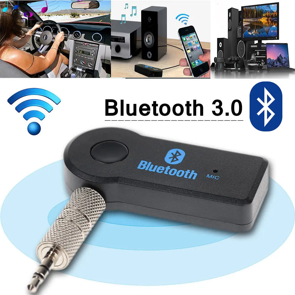 Universale 3.5mm Car Bluetooth Audio Music Receiver Adapter Auto AUX Streaming A2DP Kit Wireless For Computer Speaker Headphone
Universale 3.5mm Car Bluetooth Audio Music Receiver Adapter Auto AUX Streaming A2DP Kit Wireless For Computer Speaker Headphone