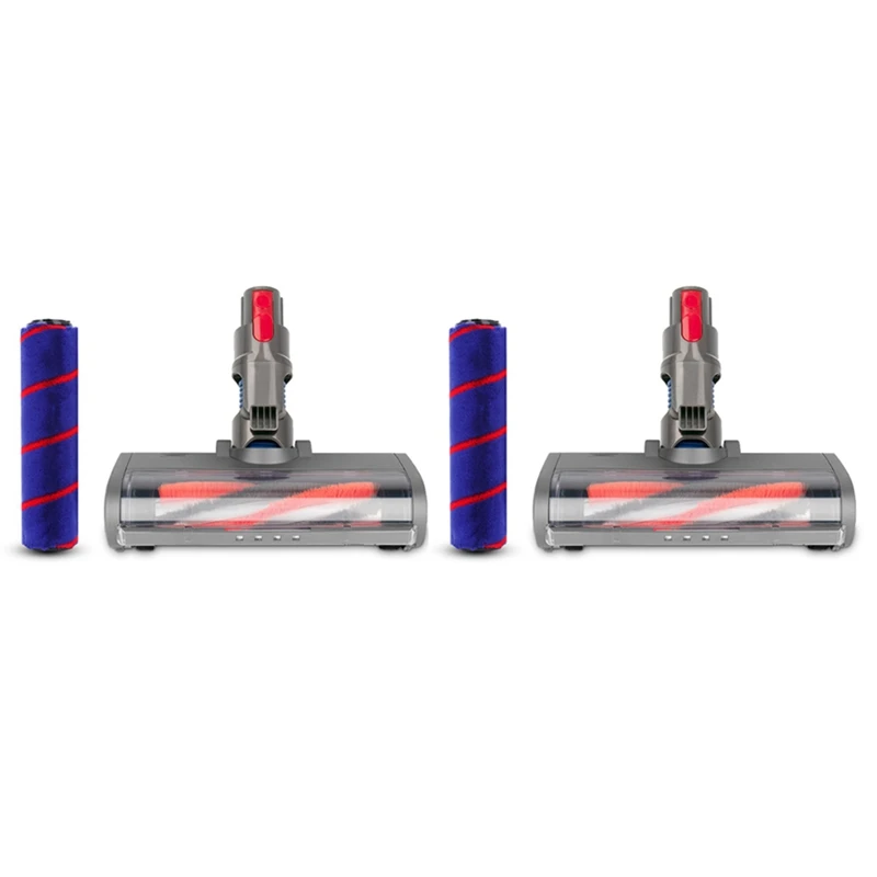 New 2X Electric Brush Head,Carpet Brush For Dyson V7 V8 V10 V11 Vacuum Cleaner Parts Replacement Accessories Home Appliance
New 2X Electric Brush Head,Carpet Brush For Dyson V7 V8 V10 V11 Vacuum Cleaner Parts Replacement Accessories Home Appliance