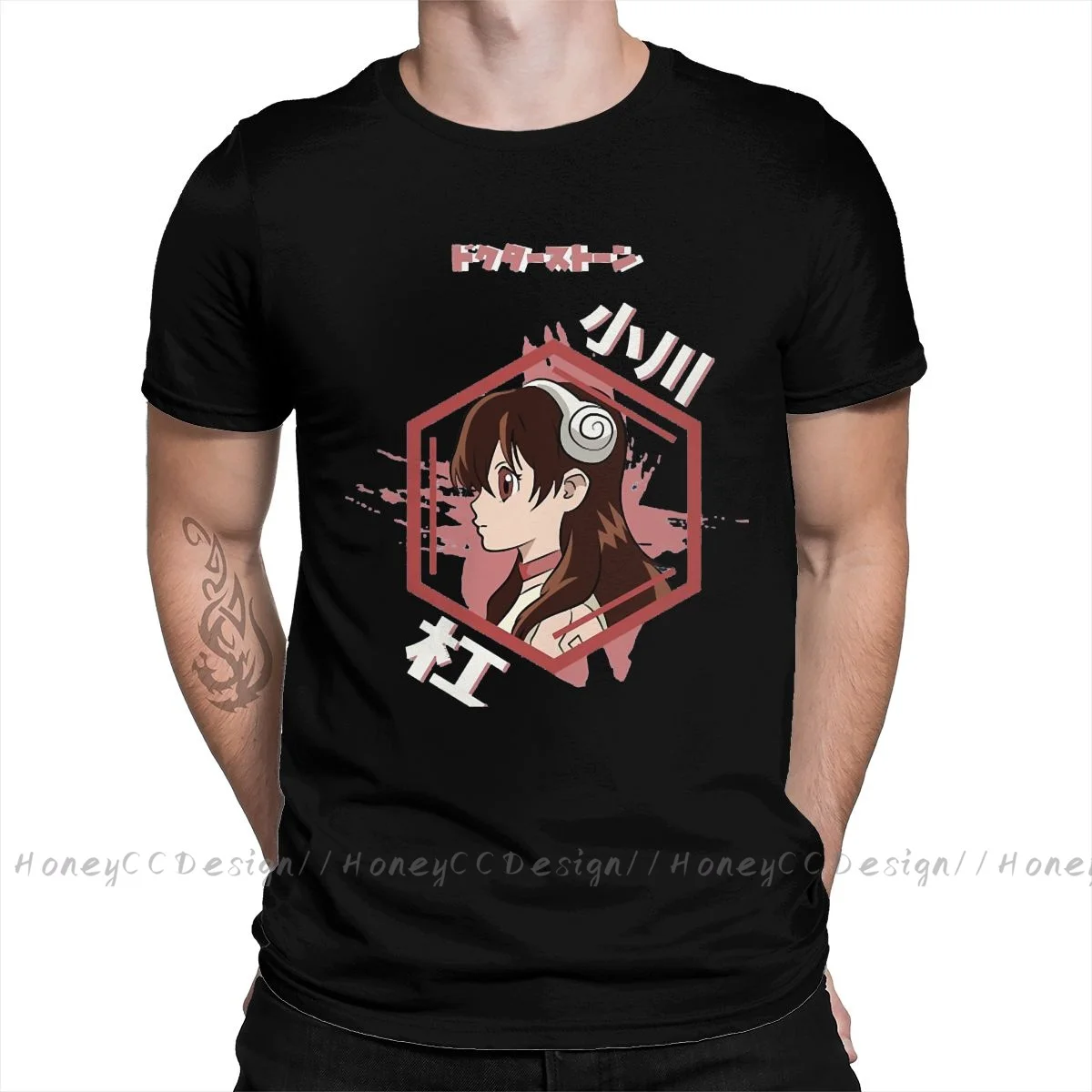 Dr.STONE Anime Ishigami T-Shirt Men Top Quality 100% Cotton Short Summer Sleeve YUZIRIHA OGAWA SIDE FACE Casual Shirt Loose
Dr.STONE Anime Ishigami T-Shirt Men Top Quality 100% Cotton Short Summer Sleeve YUZIRIHA OGAWA SIDE FACE Casual Shirt Loose