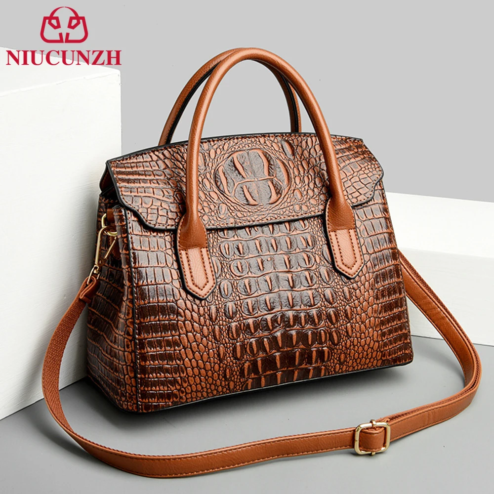 NIUCUNZH PU Women Handbag Luxury Designer Crocodile Pattern Female Retro Totes Shoulder Crossbody Bags Casual Top-handle Bags
NIUCUNZH PU Women Handbag Luxury Designer Crocodile Pattern Female Retro Totes Shoulder Crossbody Bags Casual Top-handle Bags
