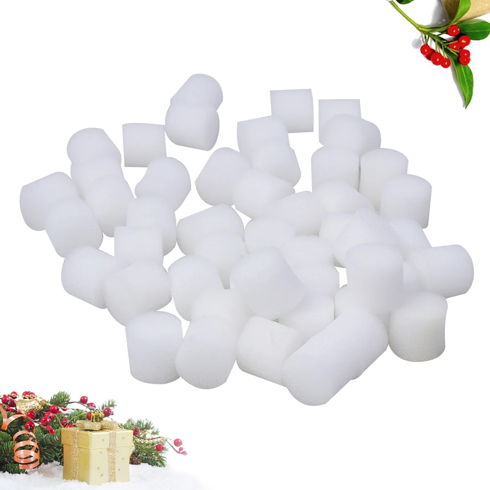 

100pcs Hydroponic Sponge Growing Media cube for Propagation Starting Hydroponic Grow Media Garden Tool 30mm ( White )