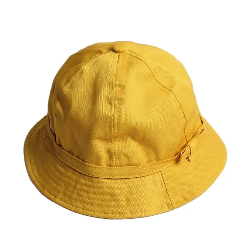 Cotton Yellow Solid Campaniform Bucket Hat Fisherman Hat Sun Cap Hats for Girl and Women 473
Cotton Yellow Solid Campaniform Bucket Hat Fisherman Hat Sun Cap Hats for Girl and Women 473