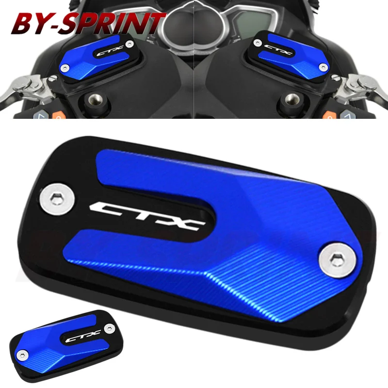 For HONDA CTX700 CTX700N CTX1300 2014-2016 Motorcycle CNC Front Brake Master Cylinder Fluid Reservoir Cover Oil Cap CTX Logo
For HONDA CTX700 CTX700N CTX1300 2014-2016 Motorcycle CNC Front Brake Master Cylinder Fluid Reservoir Cover Oil Cap CTX Logo