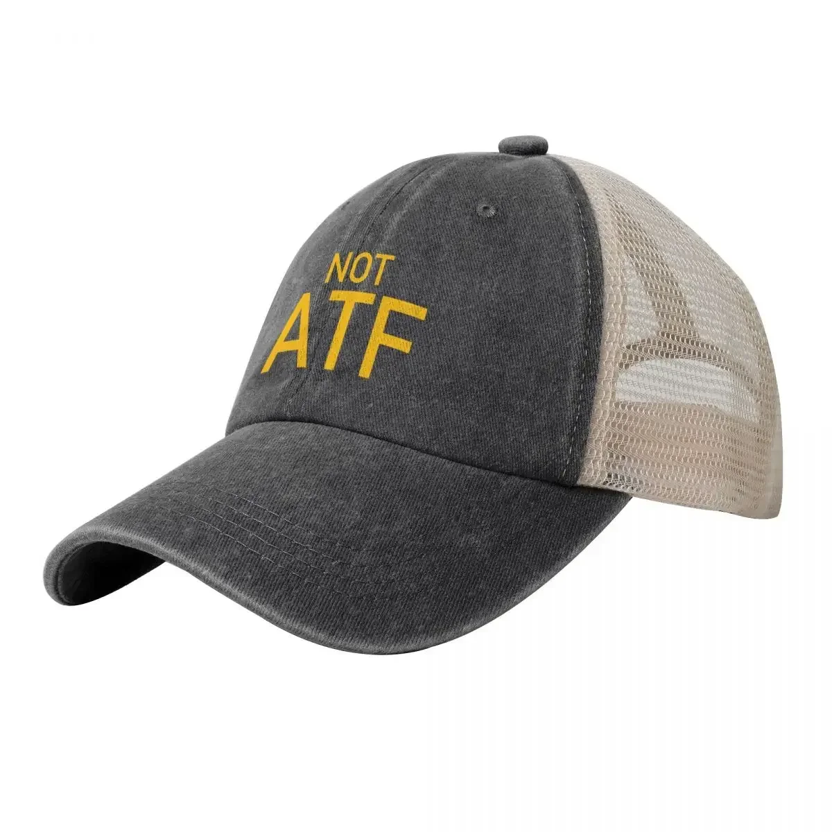 Бейсболка из сетчатой ткани в ковбойском стиле не ATF - Gun Meme BATFE right уличная одежда