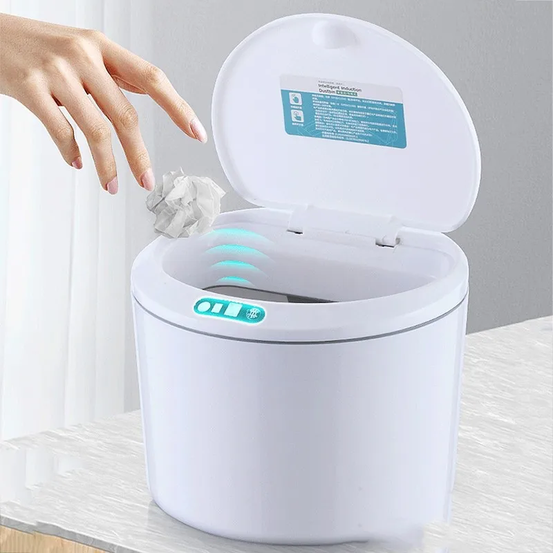 Hot 3/5L USB Intelligent Automatic Touchless Trash Can Smart Infrared Motion Sensor Rubbish Waste Bin Car Kitchen Garbage Bins
Hot 3/5L USB Intelligent Automatic Touchless Trash Can Smart Infrared Motion Sensor Rubbish Waste Bin Car Kitchen Garbage Bins