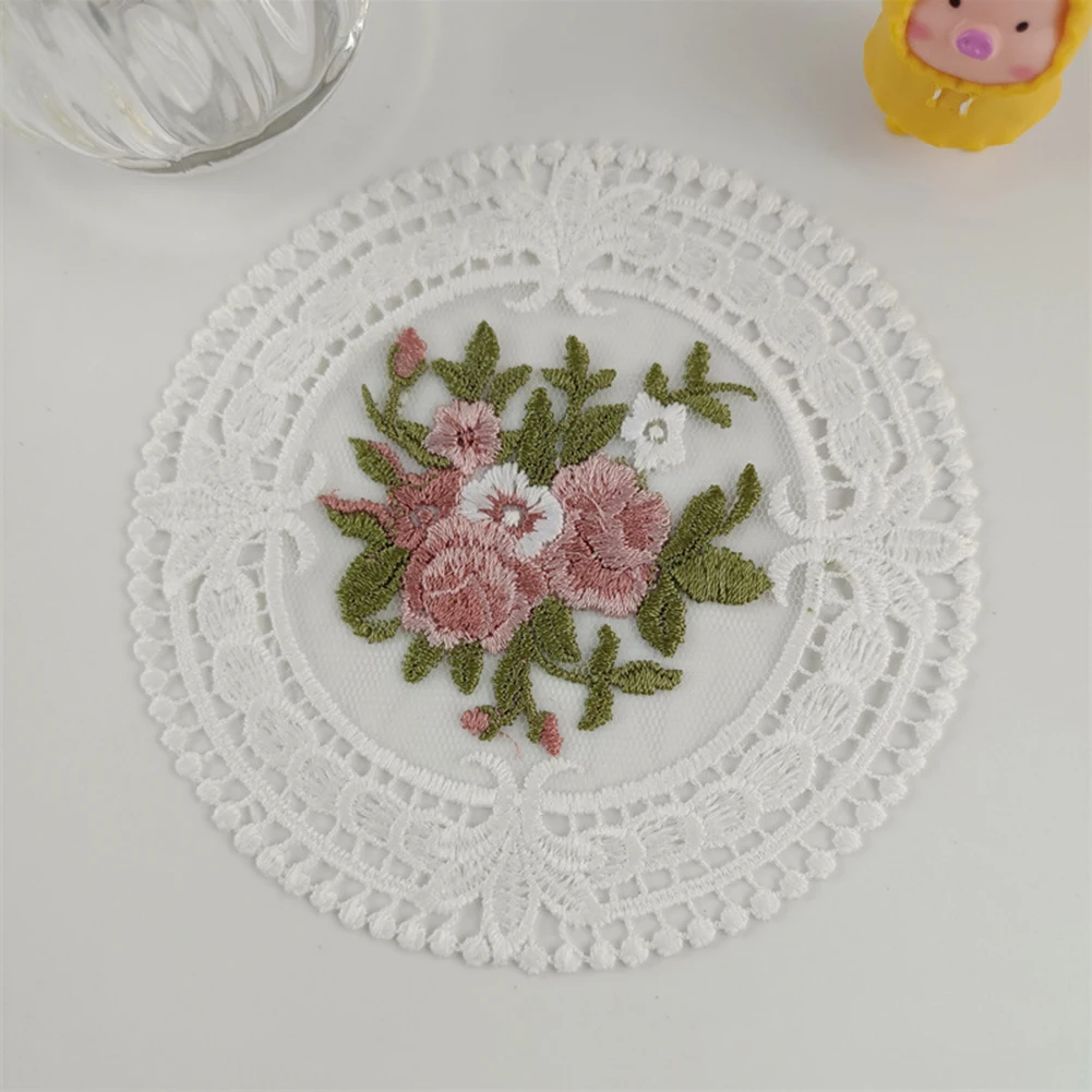 Retro European Coaster Lace Embroidered Coaster Bedroom Kitchen Cup Table Mat Food Fruit Plate Cover Tablecloth Table Decor
Retro European Coaster Lace Embroidered Coaster Bedroom Kitchen Cup Table Mat Food Fruit Plate Cover Tablecloth Table Decor