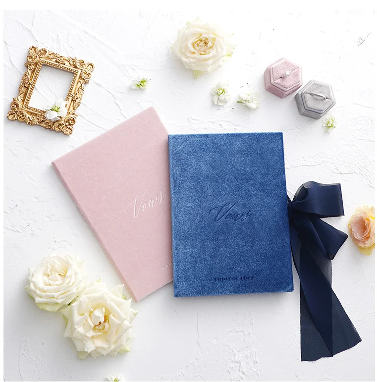 2pcs Wedding Favor Velvet Ins Bride Groom Vows Card Party Blue Red Pink Quality Oath Books Say Your Love Declaration of Love
2pcs Wedding Favor Velvet Ins Bride Groom Vows Card Party Blue Red Pink Quality Oath Books Say Your Love Declaration of Love