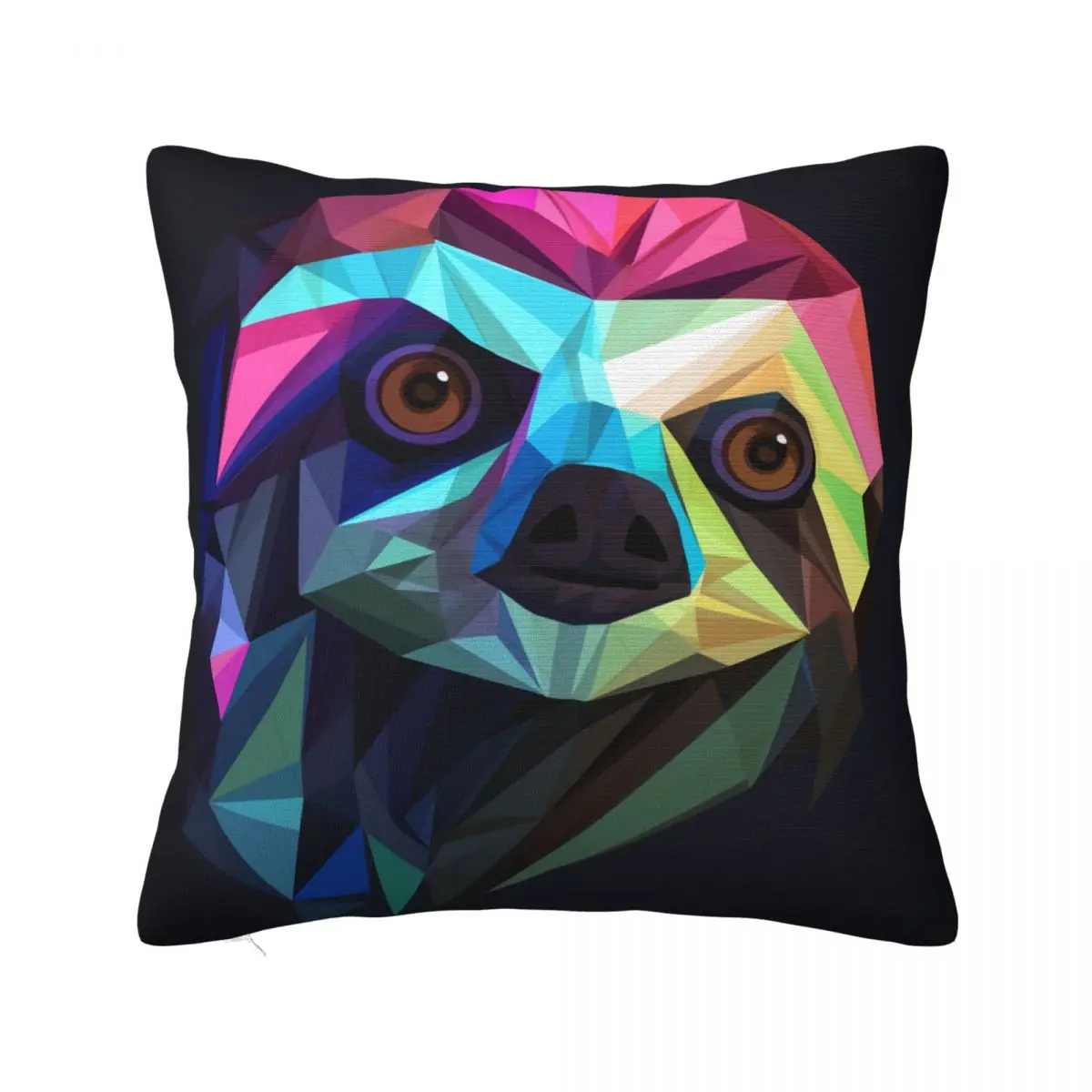 Sloth Pillow Case Geometric Paper Art Sofa Zipper Pillowcase Summer Universal Polyester Cover
Sloth Pillow Case Geometric Paper Art Sofa Zipper Pillowcase Summer Universal Polyester Cover