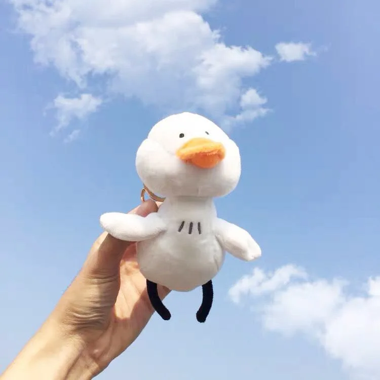 Cute Soft Little White Duck Plush Hanging Doll with Keychain Bag Pendant Gift
Cute Soft Little White Duck Plush Hanging Doll with Keychain Bag Pendant Gift