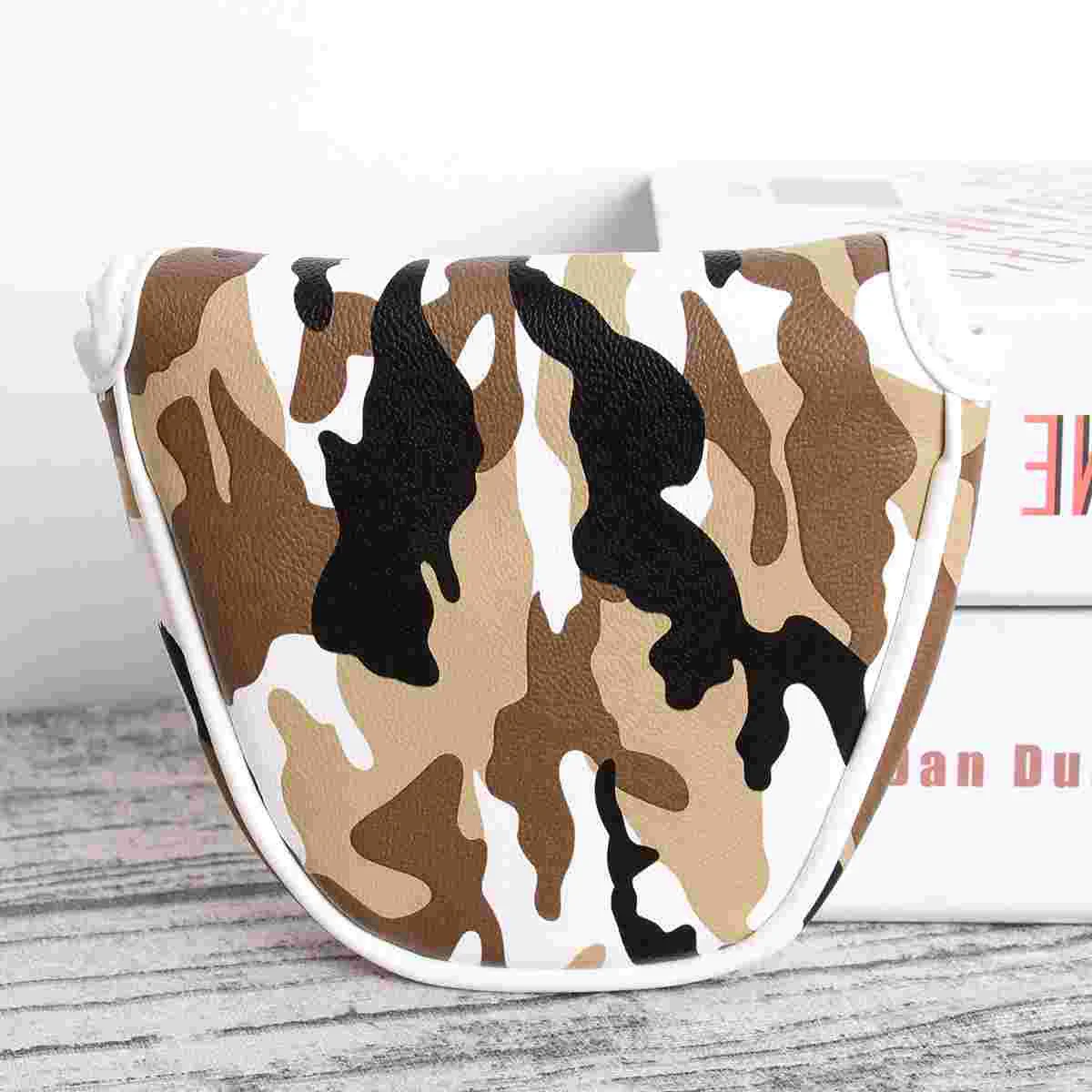 Camouflage Putter Cover Club Head Cover Waterproof Portable Protection Pusher Sleeve Accessory (Brown)
Camouflage Putter Cover Club Head Cover Waterproof Portable Protection Pusher Sleeve Accessory (Brown)