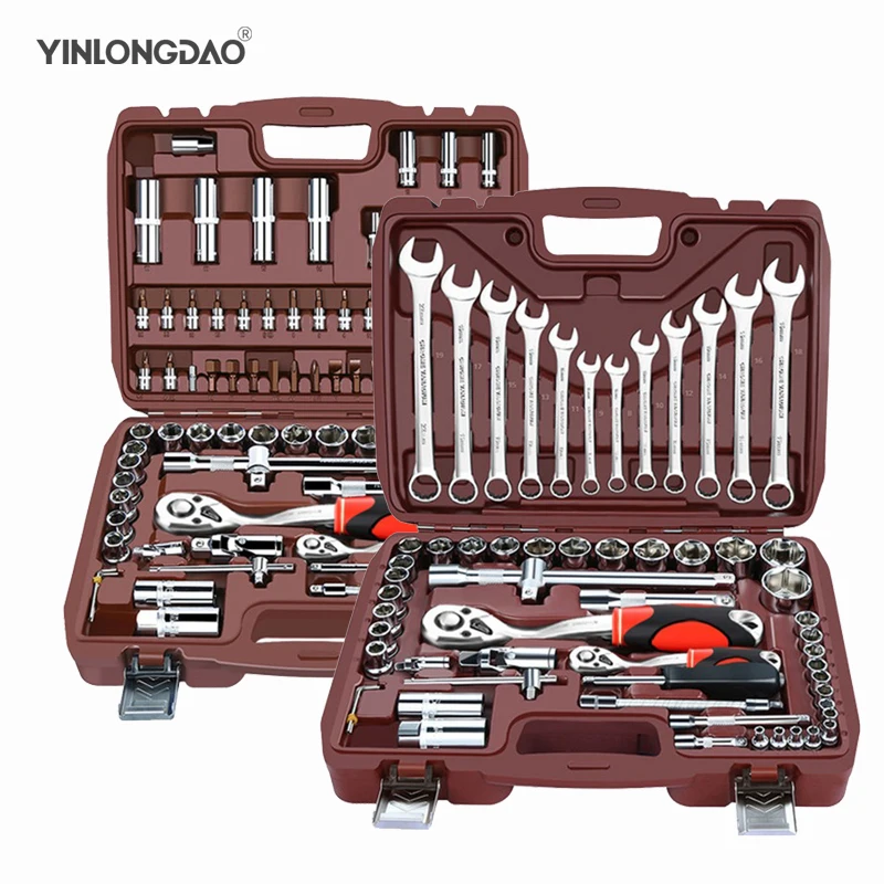 universal hand tool set for the home with a tool box, a set of socket wrenches, an impact screwdriver, tools
universal hand tool set for the home with a tool box, a set of socket wrenches, an impact screwdriver, tools