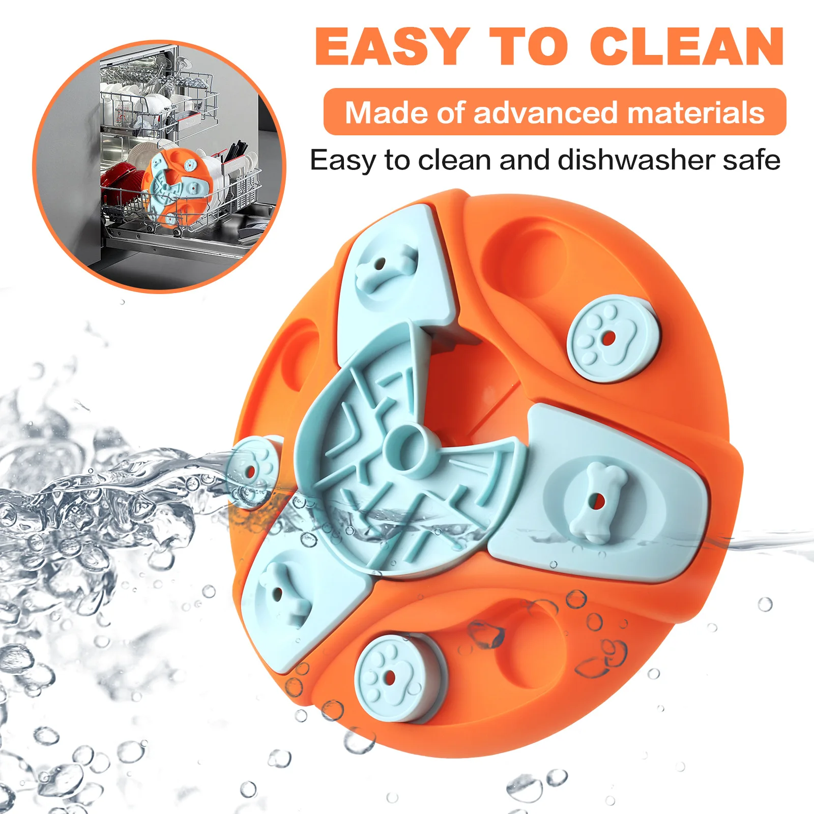 Interactive Dog Puzzle Toys Slow Feeder Increase Puppy IQ Food Dispenser Slowly Eating NonSlip Bowl Pet Cat Dogs Training Game 
Interactive Dog Puzzle Toys Slow Feeder Increase Puppy IQ Food Dispenser Slowly Eating NonSlip Bowl Pet Cat Dogs Training Game