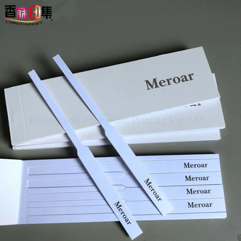 Custom printing Booklet Perfume Blotter cent Paper Strips Perfume Test Paper 
Custom printing Booklet Perfume Blotter cent Paper Strips Perfume Test Paper