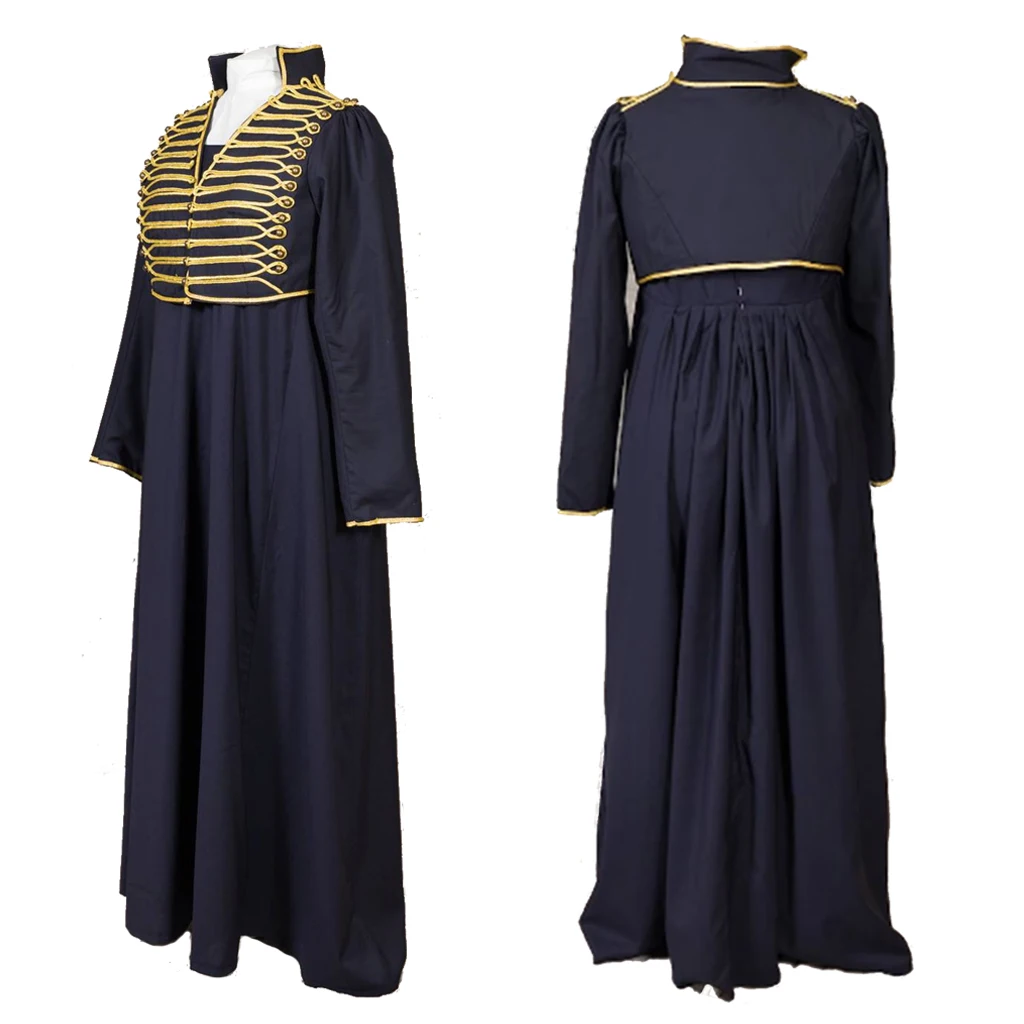 New!! Adult Women Hussar Cosplay Dress Set Parade Jacket With Dress Set Victorian Military Regency Pelisse Riding Habit Costumes
New!! Adult Women Hussar Cosplay Dress Set Parade Jacket With Dress Set Victorian Military Regency Pelisse Riding Habit Costumes