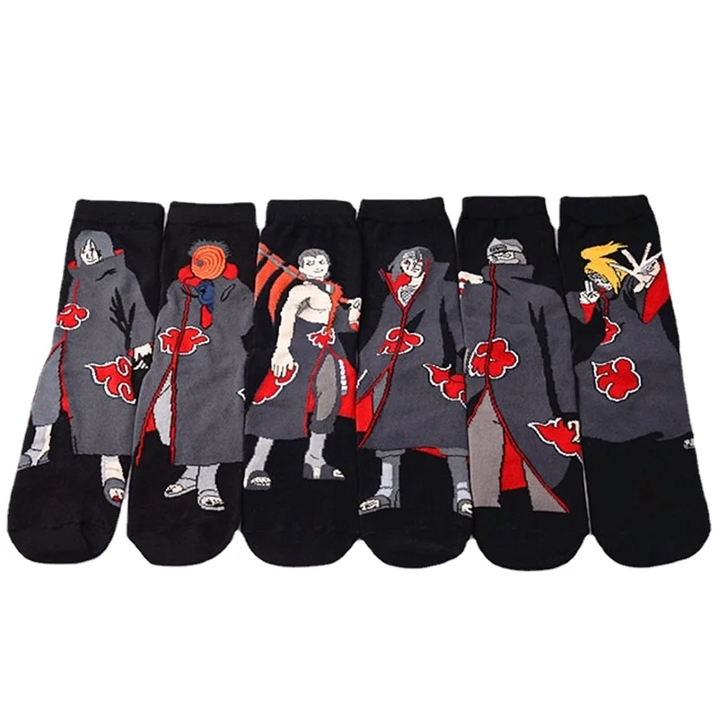 Naruto socks cartoon mid-tube men's Women sock Anime Akatsuki Organization cotton animation cosplay sockes Kawaii gift fans toys
Naruto socks cartoon mid-tube men's Women sock Anime Akatsuki Organization cotton animation cosplay sockes Kawaii gift fans toys