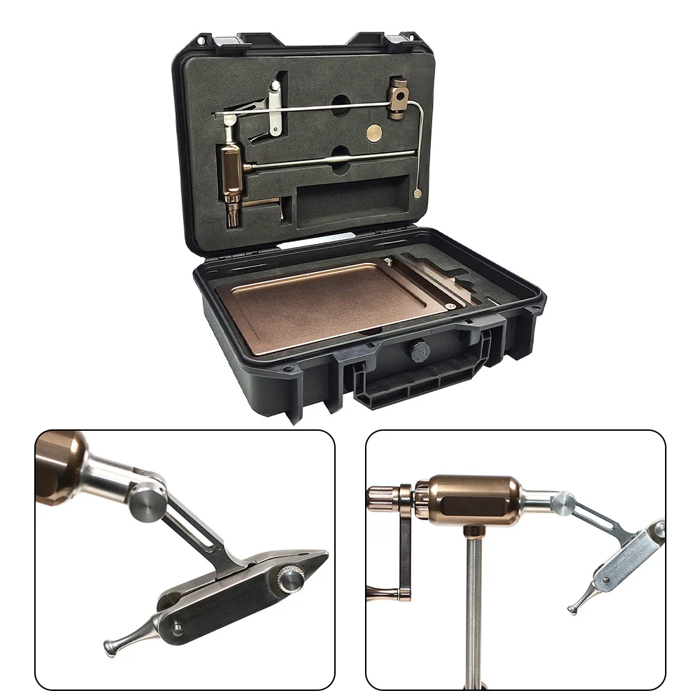 1pc Fly Tying Vise 360° Rotatable Fly Fishing Hook Lures Tool Heavy Duty Base Fish Tackle Storage Box Pesca Fishing Accessories
1pc Fly Tying Vise 360° Rotatable Fly Fishing Hook Lures Tool Heavy Duty Base Fish Tackle Storage Box Pesca Fishing Accessories