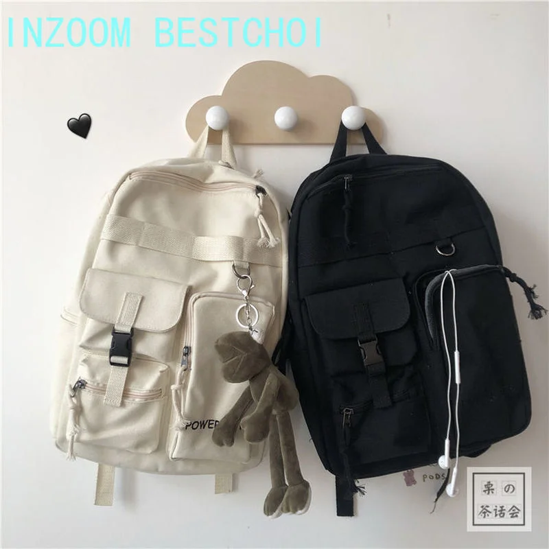 Korean Version of Oxford Student Schoolbag Female Casual Multifunctional Backpack Harajuku Large Capacity Outdoor Travel Package
Korean Version of Oxford Student Schoolbag Female Casual Multifunctional Backpack Harajuku Large Capacity Outdoor Travel Package
