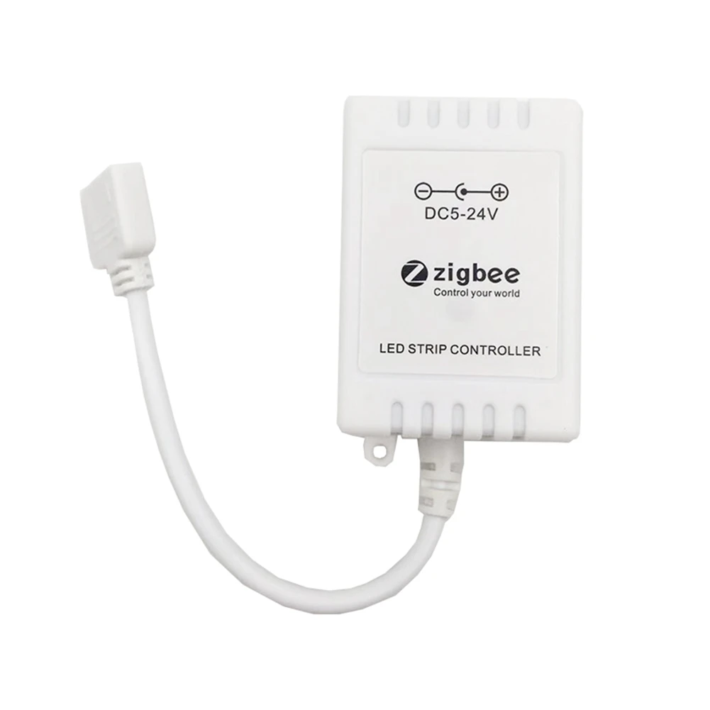 Умный светодиодный контроллер Tuya Zigbee RGBCW для фотополосы, совместим с ZHA Zigbee2MQTT Tasmota Alexa Home, 5-24 В
Умный светодиодный контроллер Tuya Zigbee RGBCW для фотополосы, совместим с ZHA Zigbee2MQTT Tasmota Alexa Home, 5-24 В
