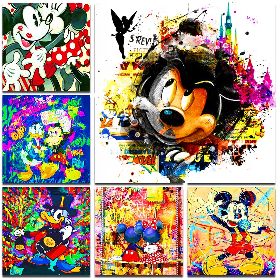 Diamond Painting Disney Mickey Mouse Full Square&Round Cross Stitch Embroidery 5D Art Mosaic Cartoon Donald Duck Color
Diamond Painting Disney Mickey Mouse Full Square&Round Cross Stitch Embroidery 5D Art Mosaic Cartoon Donald Duck Color