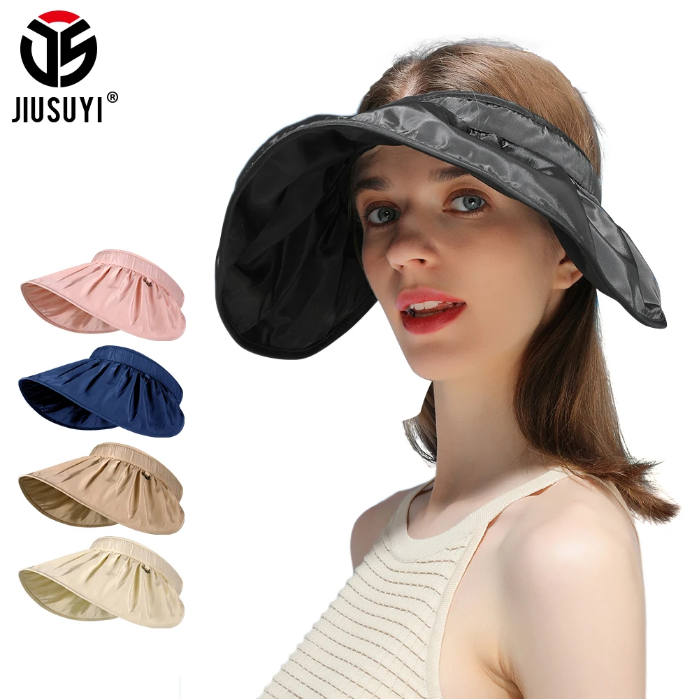 Sunscreen Foldable Large Brim Shell Cap Women Summer Outdoor Beach Travel Fishing Cycling Empty Top UV Protection Sun Visor Hat
Sunscreen Foldable Large Brim Shell Cap Women Summer Outdoor Beach Travel Fishing Cycling Empty Top UV Protection Sun Visor Hat