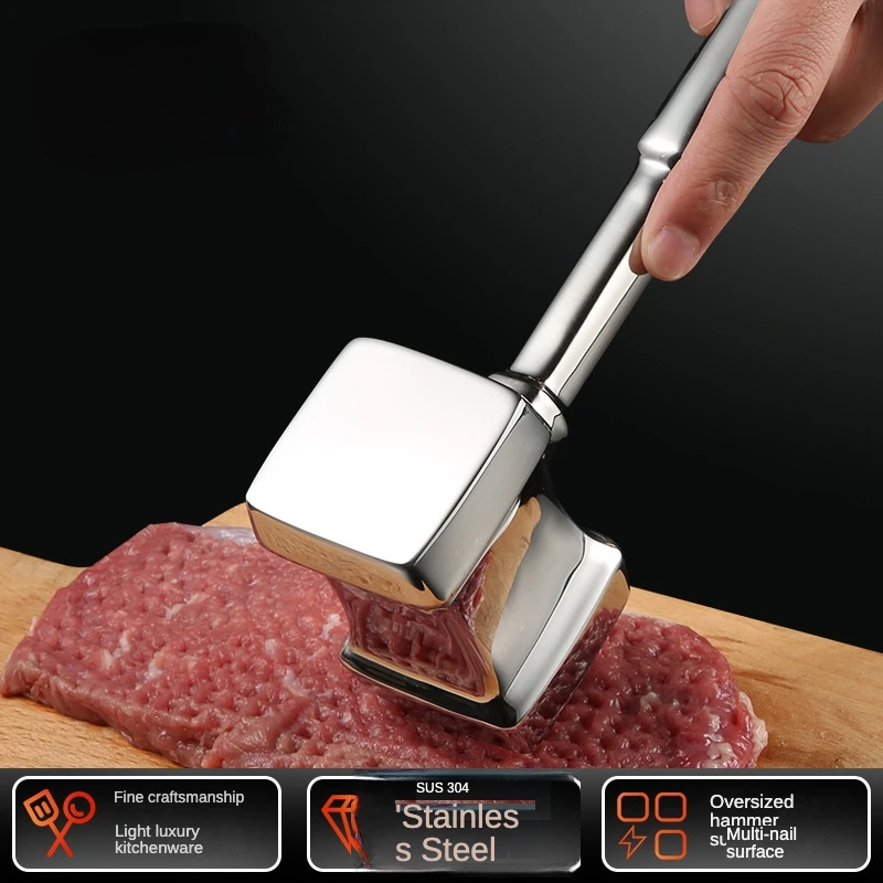 1pcs Meat Hammer Portable Loose Meat Hammer With Handle Meat Tenderizer Needle Kitchen Meat Tools Gadget Household
1pcs Meat Hammer Portable Loose Meat Hammer With Handle Meat Tenderizer Needle Kitchen Meat Tools Gadget Household