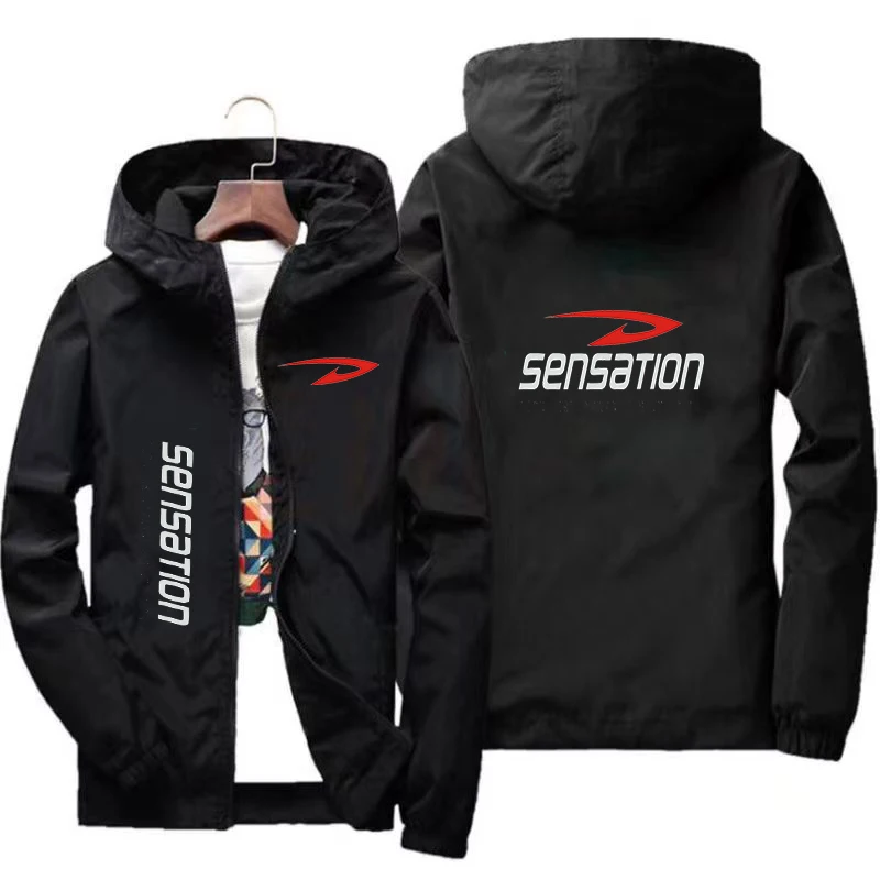Spring and autumn brand jacket men's new outdoor sports mountaineering clothing windbreaker zipper hooded waterproof raincoat .
Spring and autumn brand jacket men's new outdoor sports mountaineering clothing windbreaker zipper hooded waterproof raincoat .
