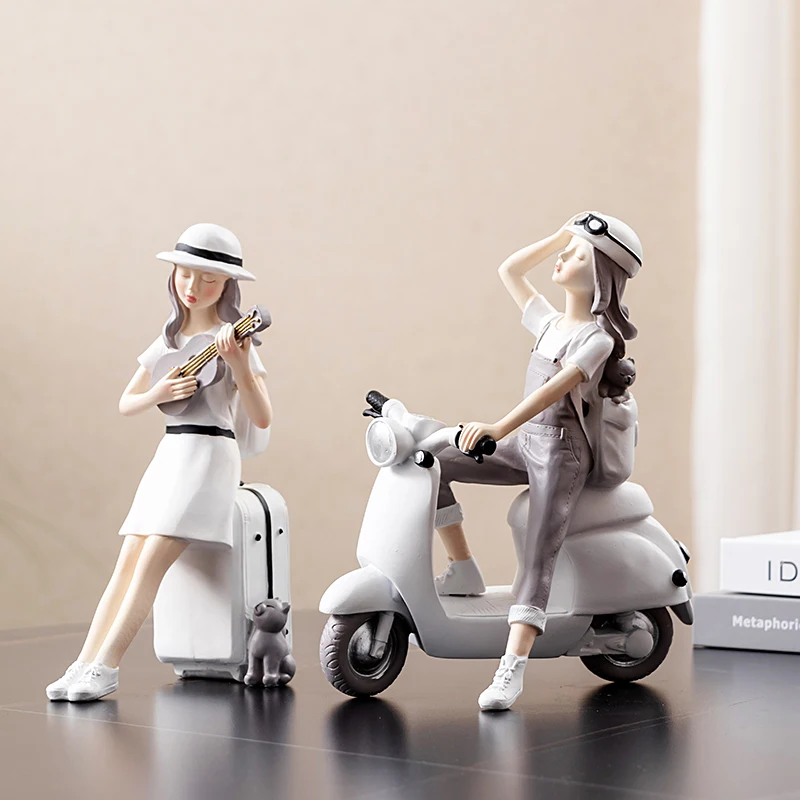 Modern Home Decor Beautiful Girl Statue Ornaments Miniatures Figurines for Interior Desk Accessories Girl Bedroom Decoration
Modern Home Decor Beautiful Girl Statue Ornaments Miniatures Figurines for Interior Desk Accessories Girl Bedroom Decoration
