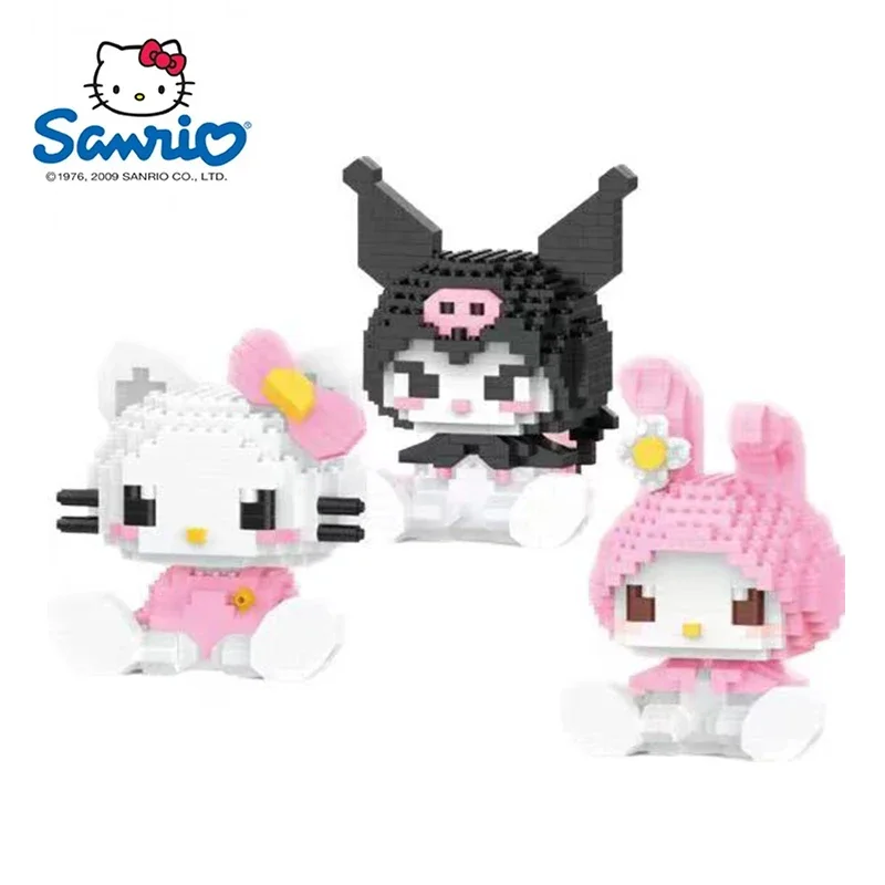 Sanrio anime figure building blocks Kuromi Melody Cartoon doll Microparticle Assembly Building blocks Children's birthday gift
Sanrio anime figure building blocks Kuromi Melody Cartoon doll Microparticle Assembly Building blocks Children's birthday gift