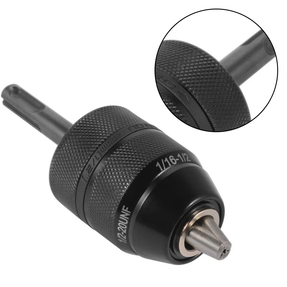 2pcs/set 2-13mm Self-Locking Keyless Drill Chuck Drill Chuck Adaptor SDS Shank Adaptor 1/2-20UNF Connection For Impact Drill
2pcs/set 2-13mm Self-Locking Keyless Drill Chuck Drill Chuck Adaptor SDS Shank Adaptor 1/2-20UNF Connection For Impact Drill