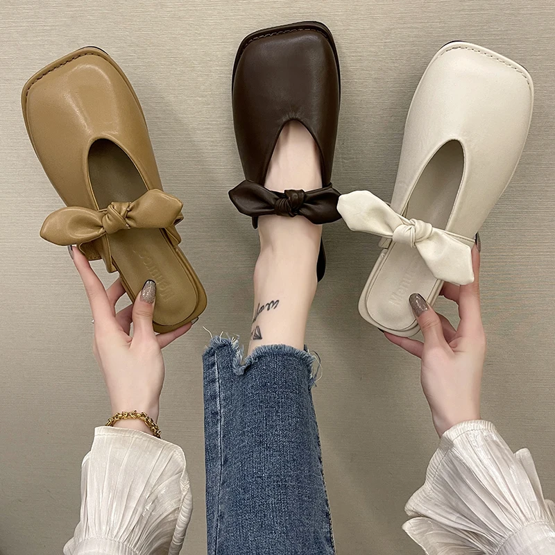 Шлепанцы женские с бантом-бабочкой, сланцы, повседневная обувь на плоской резиновой подошве, квадратный носок, роскошные базовые, 2022 
Шлепанцы женские с бантом-бабочкой, сланцы, повседневная обувь на плоской резиновой подошве, квадратный носок, роскошные базовые, 2022