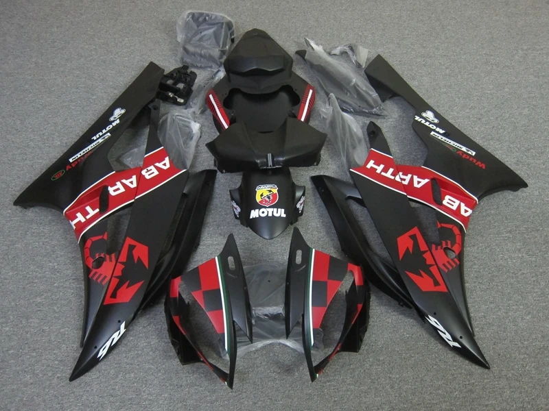 Injection Mold New ABS Whole Fairings Kit Fit for YAMAHA YZF-R6 R6 06 07 2006 2007 Bodywork Set Red Black Matte
Injection Mold New ABS Whole Fairings Kit Fit for YAMAHA YZF-R6 R6 06 07 2006 2007 Bodywork Set Red Black Matte