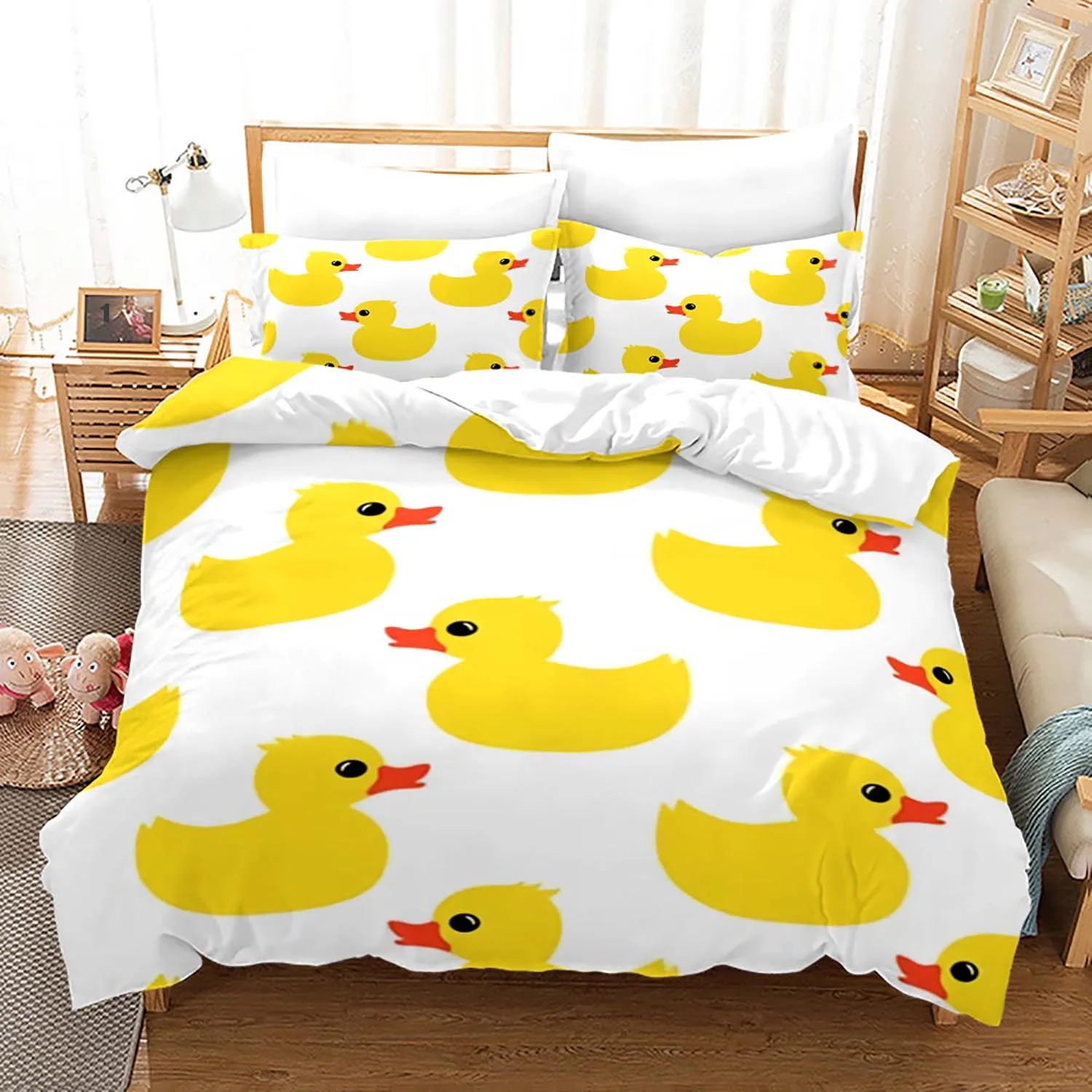 Yellow duck Bedding Set Single Twin Full Size Little duck Bed Set Aldult Kid Bedroom Duvetcover Sets 3D Print Queen King
Yellow duck Bedding Set Single Twin Full Size Little duck Bed Set Aldult Kid Bedroom Duvetcover Sets 3D Print Queen King
