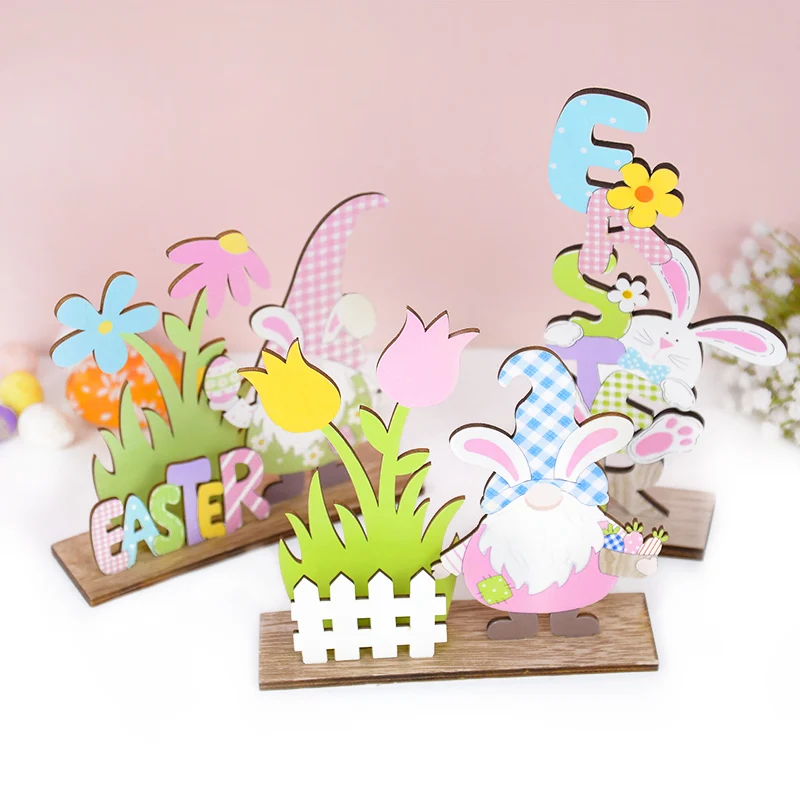 Easter Spring Wooden Ornament Rabbit Eggs Faceless Gnome Wood DIY Craft Easter Party Decoration Favor Supplies Kids Gift Toy
Easter Spring Wooden Ornament Rabbit Eggs Faceless Gnome Wood DIY Craft Easter Party Decoration Favor Supplies Kids Gift Toy