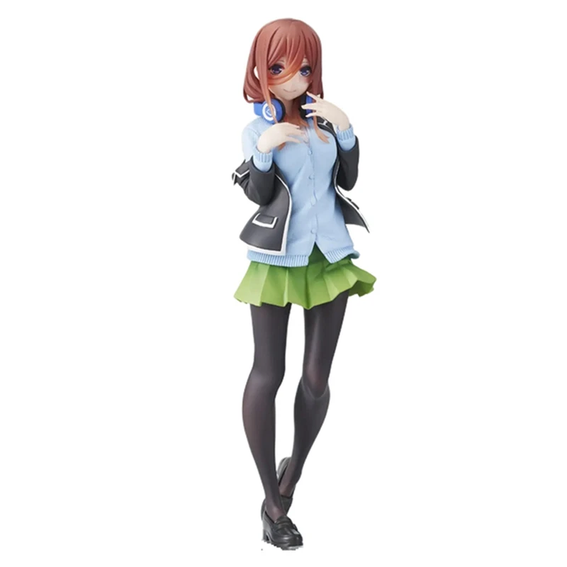 Anime Nino Figure 20CM Black Jacket College Uniform The Quintessential Quintuplets Standding Model Dolls Toy Gift PVC Material
Anime Nino Figure 20CM Black Jacket College Uniform The Quintessential Quintuplets Standding Model Dolls Toy Gift PVC Material