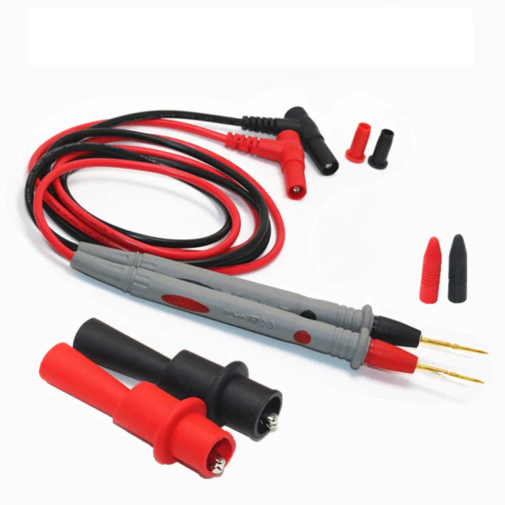 10Pair Digital Multimeter Probe Soft-silicone-wire Needle-tip Universal Test Leads With Alligator Clip For LED Tester Multimetro
10Pair Digital Multimeter Probe Soft-silicone-wire Needle-tip Universal Test Leads With Alligator Clip For LED Tester Multimetro