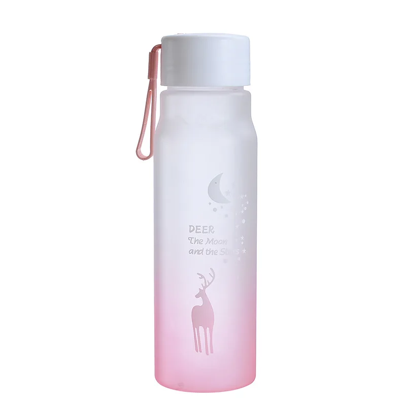 560ml Sports Water Bottle Plastic Portable Drinking Cup Girl Leakproof Drop-proof Shaker Mug Travel Water Bottle for Outdoor 
560ml Sports Water Bottle Plastic Portable Drinking Cup Girl Leakproof Drop-proof Shaker Mug Travel Water Bottle for Outdoor