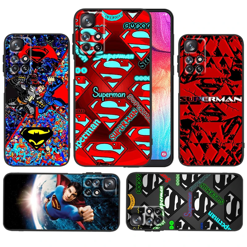 Superman Logo Anime Hero For Xiaomi Redmi 11 Prime 10 10X 9T 9C 9C 8 A1 K50 K40S Gaming 4G 5G Silicone TPU Soft Black Phone Case
Superman Logo Anime Hero For Xiaomi Redmi 11 Prime 10 10X 9T 9C 9C 8 A1 K50 K40S Gaming 4G 5G Silicone TPU Soft Black Phone Case