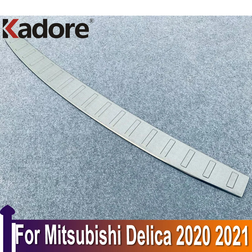 Накладка на задний бампер для Mitsubishi Delica 2020 2021, Внешняя защита, внутренняя отделка, задняя панель, автомобильный Стайлинг, нержавеющая сталь
Накладка на задний бампер для Mitsubishi Delica 2020 2021, Внешняя защита, внутренняя отделка, задняя панель, автомобильный Стайлинг, нержавеющая сталь