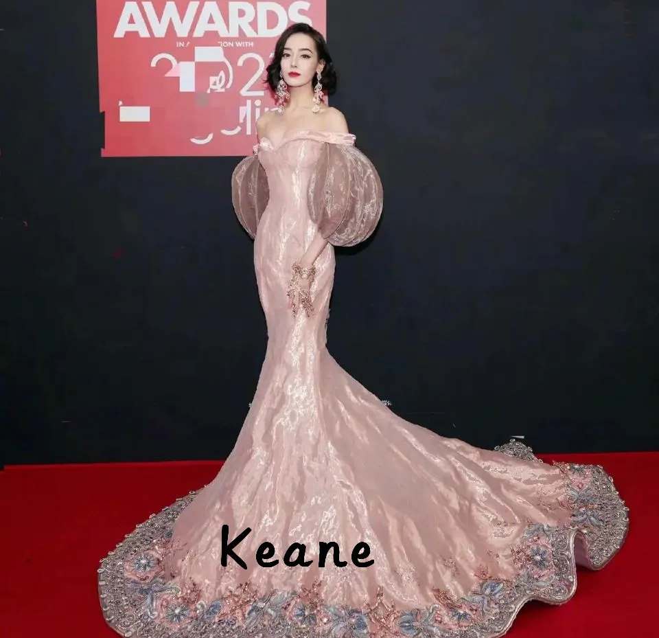 Off The Shoulder Mermaid Evening Dresses Appliques Flowers Pleat Prom Dress High Waist Evening Gowns Party Dress Robe de soiree
Off The Shoulder Mermaid Evening Dresses Appliques Flowers Pleat Prom Dress High Waist Evening Gowns Party Dress Robe de soiree