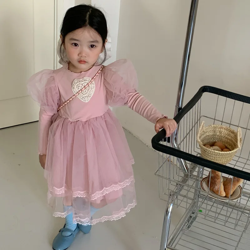 Girls' Bubble Sleeve Dress 2022 Girls' Autumn Dress Korean Children's Birthday Dress Little Girls' Long Sleeve Princess Dress
Girls' Bubble Sleeve Dress 2022 Girls' Autumn Dress Korean Children's Birthday Dress Little Girls' Long Sleeve Princess Dress